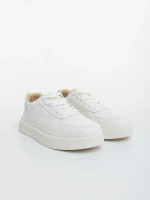 Casper bézs férfi sportcipő ökológiai bőrből