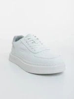 Casper fehér férfi sportcipő ökológiai bőrből