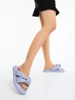 Sarada lila női papucs ökológiai bőrből