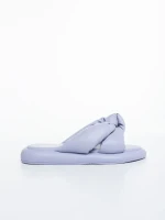 Sarada lila női papucs ökológiai bőrből