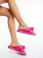 Sarada rózsaszin női papucs ökológiai bőrből