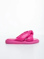 Sarada rózsaszin női papucs ökológiai bőrből