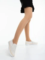 Emena bézs női félcipő ökológiai bőrből