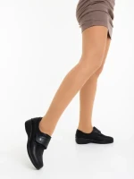 Cozeta fekete női alkalmi cipő ökológiai bőrből