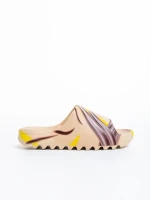 Promise khaki női papucs, szintetikus anyagból készült