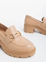 Stansie bézs női félcipő ökológiai bőrből