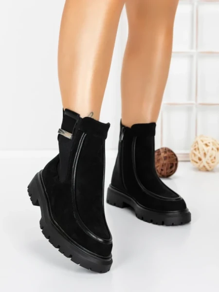 Ghete Dama Imblanite 5AH60 BLACK | MEI