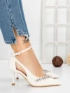 Pantofi Stiletto 5DC26 BEIGE | MEI