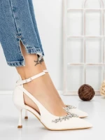 Pantofi Stiletto 5DC26 BEIGE | MEI