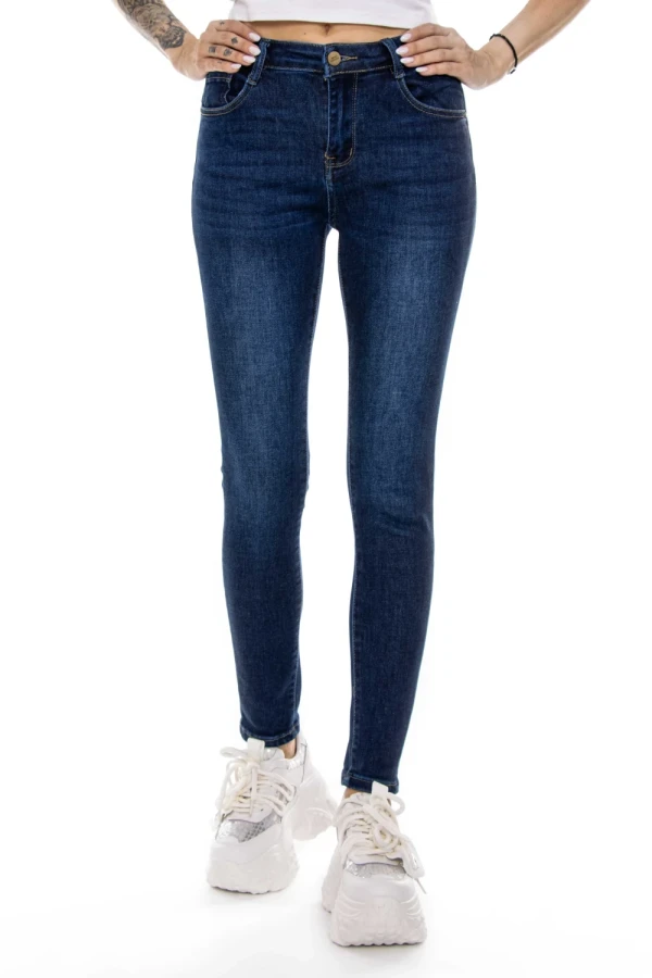 Blugi Dama M1009C ALBASTRU | MINA