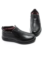 Ghete Barbati din piele naturala 565M011 BLACK | ADVANCER