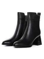 Vastag sarkú bokacsizma K107-55-B81A Fekete » MeiMall.hu