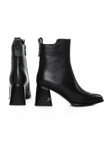 Vastag sarkú bokacsizma K107-55-B81A Fekete » MeiMall.hu