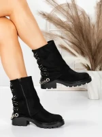 Ghete Dama Imblanite 5GS2 BLACK | MEI