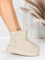 Ghete UG Dama 5WL106 BEIGE | MEI