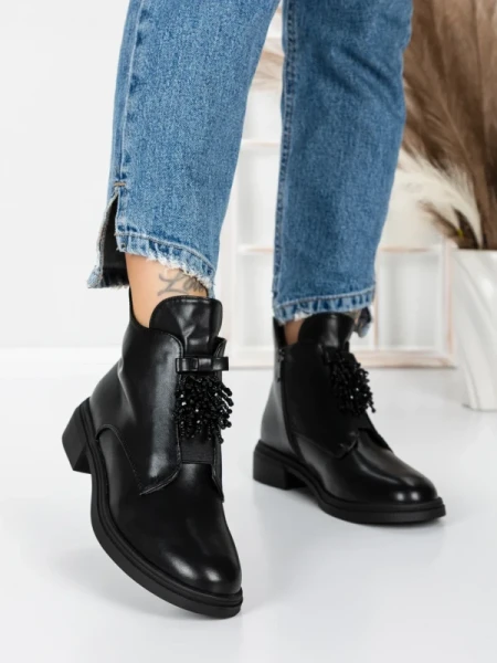 Ghete Dama Imblanite 5AH62 BLACK | MEI