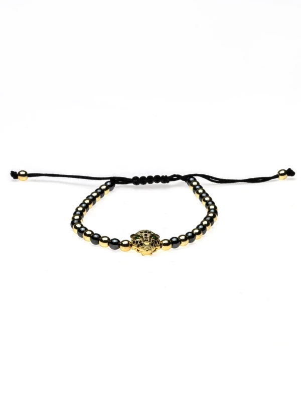 Bratara Unisex BR030 AURIU-NEGRU | MEI