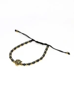 Bratara Unisex BR030 AURIU-NEGRU | MEI