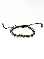 Bratara Unisex BR032 AURIU-NEGRU | MEI