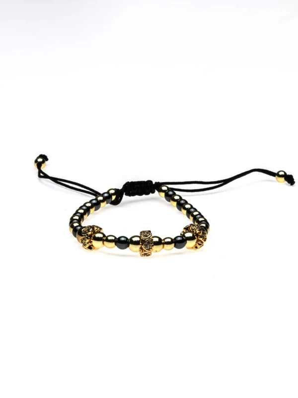 Bratara BR034 AURIU-NEGRU | MEI