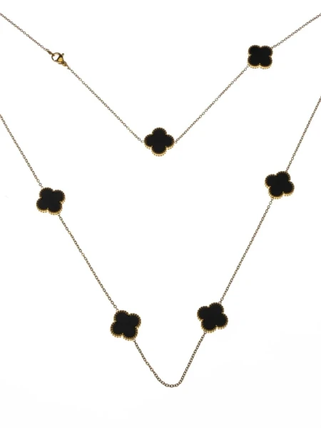 Colier YP-38 AURIU-NEGRU | MEI