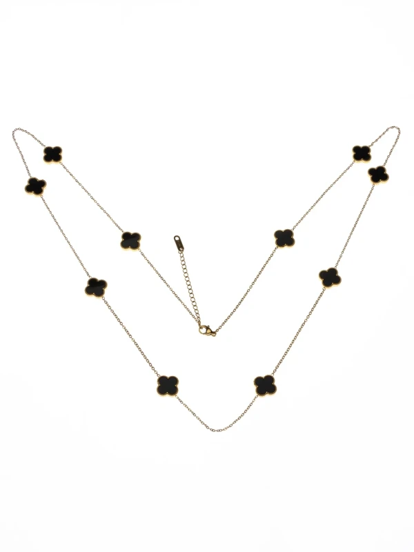 Colier YP-40 AURIU-NEGRU | MEI