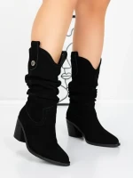 Ciocate Dama din piele naturala 52AD10 BLACK | PANTOFUL