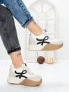 Pantofi Sport Dama cu Platforma 3A1 WHITE | MEI