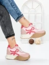 Pantofi Sport Dama cu Platforma 3A1 PINK | MEI