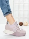 Pantofi Sport Dama cu Platforma 3A1-1 PURPLE | MEI