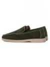 Mocasini Barbati din piele naturala 5NXE58 GREEN | PANTOFUL
