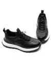 Pantofi Sport Barbati din piele naturala 5306 BLACK | ADVANCER