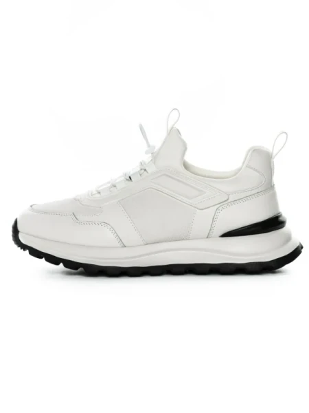 Pantofi Sport Barbati din piele naturala 5306 WHITE | ADVANCER