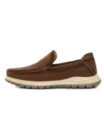 Mocasini Barbati din piele naturala 2852 BROWN | ADVANCER