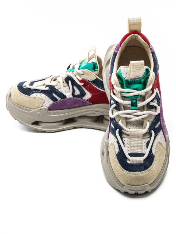 Pantofi Sport Dama din piele naturala 36899 GREEN | ADVANCER