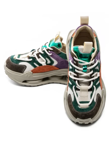 Pantofi Sport Dama din piele naturala 36899 BROWN | ADVANCER