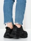 Pantofi Sport Dama cu Platforma 5WL109 BLACK | MEI