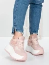 Pantofi Sport Dama cu Platforma 5WL111 PINK | MEI