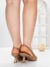 Pantofi Stiletto 5GZ80 COFFEE | MEI