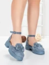 Pantofi Casual Dama 5H55 BLUE | MEI