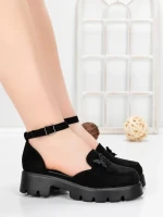 Pantofi Casual Dama 5H60 BLACK | MEI