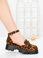 Pantofi Casual Dama 5H60 LEOPARD PRINT | MEI