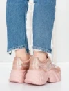 Pantofi Sport Dama cu Platforma 5WL112 PINK | MEI