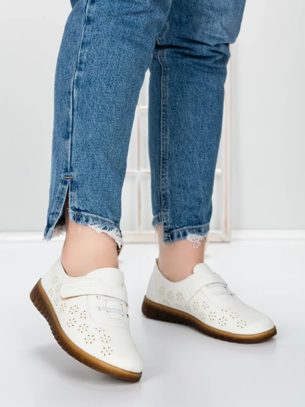 Balerini Dama 5XJ98 WHITE | MEI