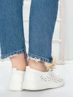 Balerini Dama 5XJ33 WHITE | MEI