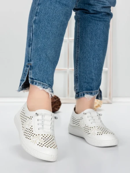 Balerini Dama 5XJ96 WHITE | MEI