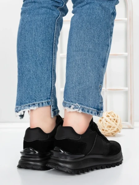Sneakers Dama 5WL117 BLACK | MEI