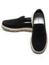 Mocasini Barbati din piele naturala 8063 BLACK | ADVANCER