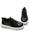 Pantofi Sport Barbati din piele naturala 5320 BLACK | ADVANCER