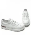 Pantofi Sport Barbati din piele naturala 12-186 WHITE | ADVANCER